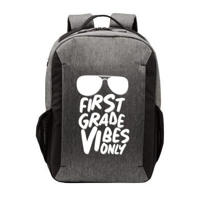 Cool First Grade Vibes Only Back to School Vector Backpack