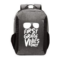 Cool First Grade Vibes Only Back to School Vector Backpack