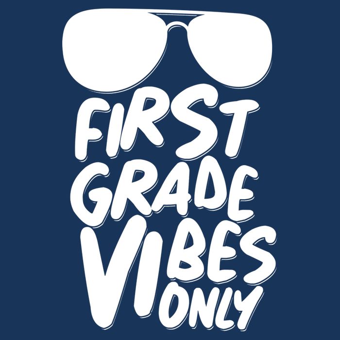 Cool First Grade Vibes Only Back to School Infant Baby Jersey Bodysuit