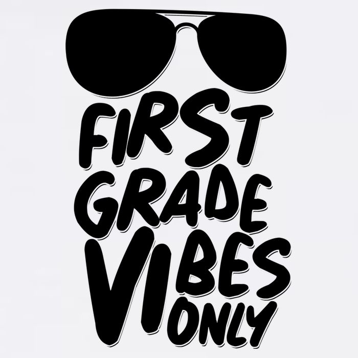 Cool First Grade Vibes Only Back to School Garment-Dyed Sweatshirt