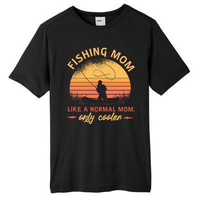 Cool Fishing Mom Tall Fusion ChromaSoft Performance T-Shirt