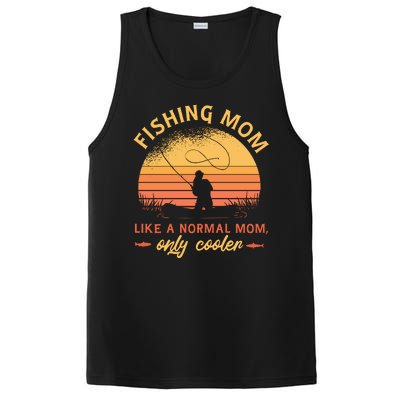 Cool Fishing Mom PosiCharge Competitor Tank