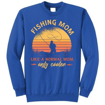 Cool Fishing Mom Sweatshirt