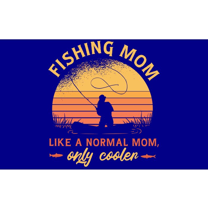 Cool Fishing Mom Bumper Sticker