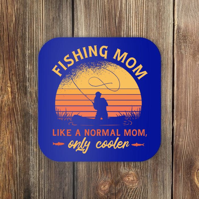 Cool Fishing Mom Coaster