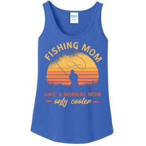 Cool Fishing Mom Ladies Essential Tank