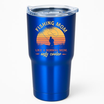 Cool Fishing Mom Tumbler