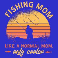 Cool Fishing Mom Visor