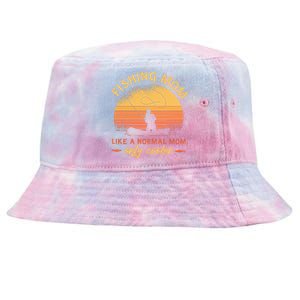 Cool Fishing Mom Tie-Dyed Bucket Hat