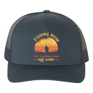 Cool Fishing Mom Yupoong Adult 5-Panel Trucker Hat