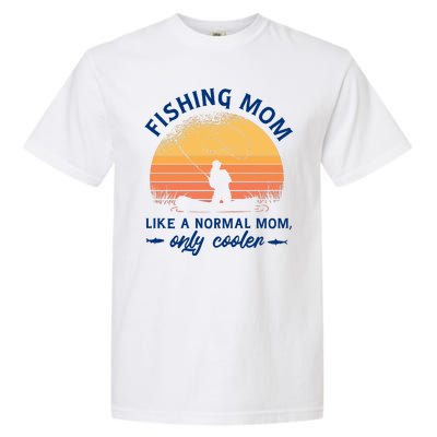 Cool Fishing Mom Garment-Dyed Heavyweight T-Shirt