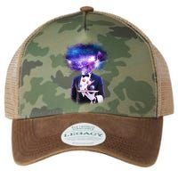 Cool Galaxy Space Head Legacy Tie Dye Trucker Hat