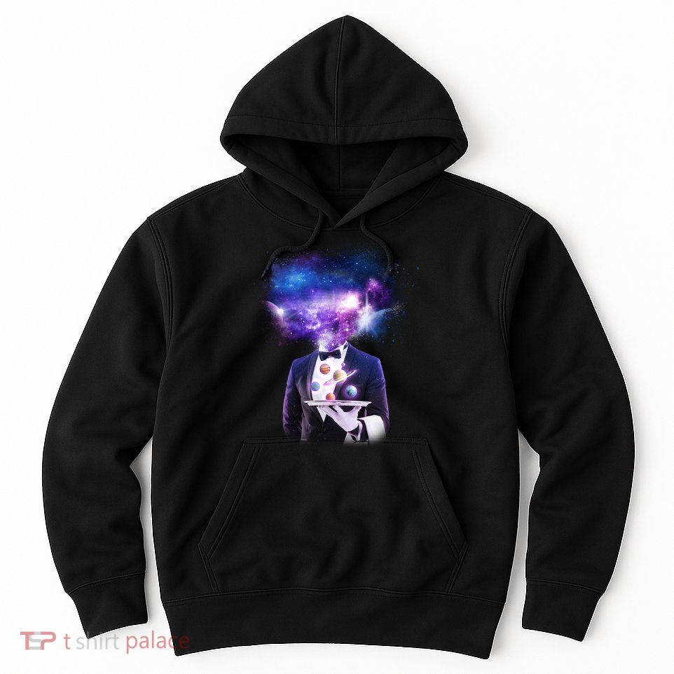Cool Galaxy Space Head Hoodie