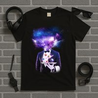 Cool Galaxy Space Head T-Shirt