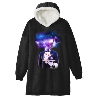 Cool Galaxy Space Head Hooded Wearable Blanket