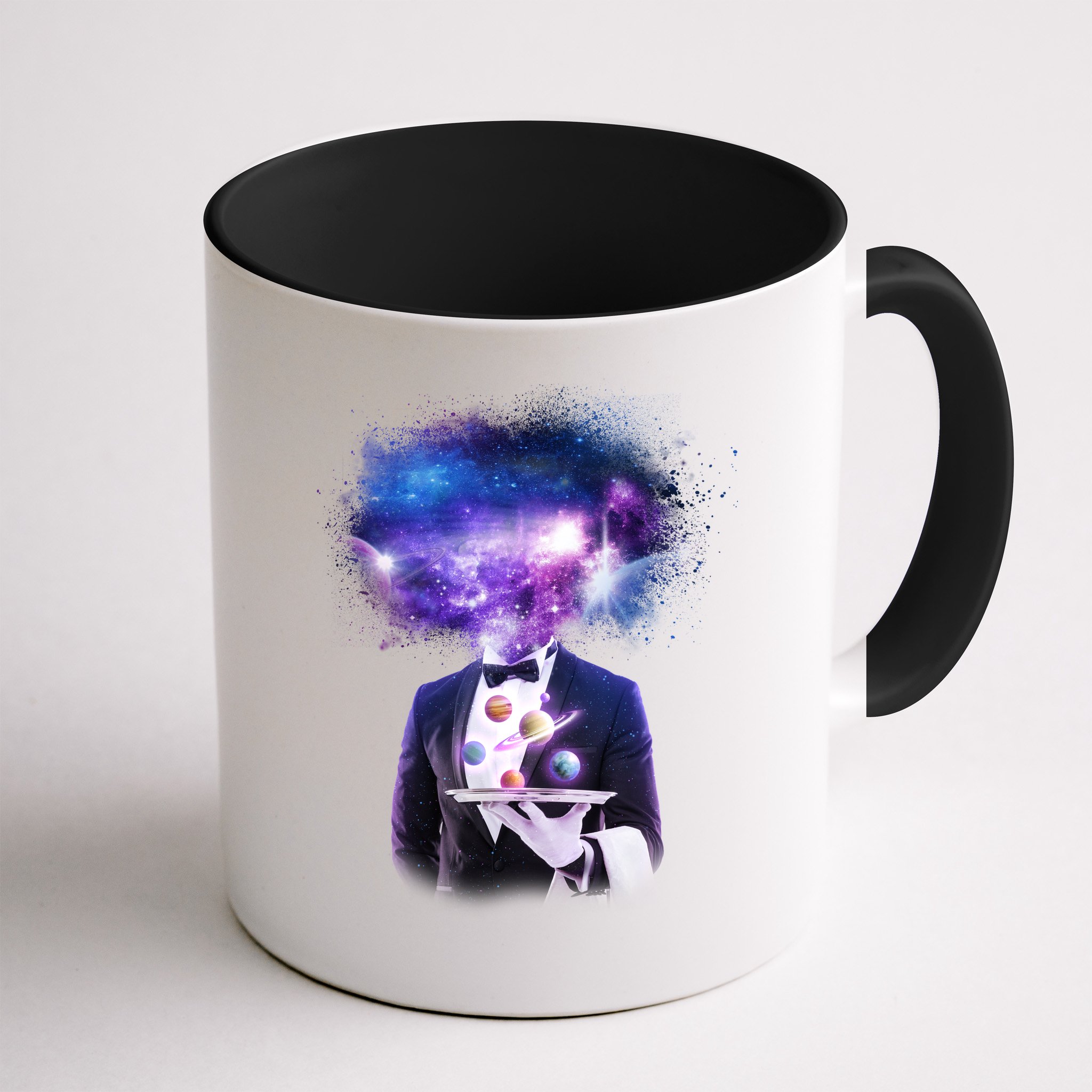 Cool Galaxy Space Head Mug