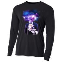 Cool Galaxy Space Head Cooling Performance Long Sleeve Crew