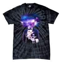 Cool Galaxy Space Head Tie-Dye T-Shirt