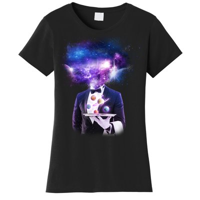 Cool Galaxy Space Head Women's T-Shirt