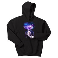 Cool Galaxy Space Head Kids Hoodie