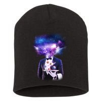 Cool Galaxy Space Head Short Acrylic Beanie