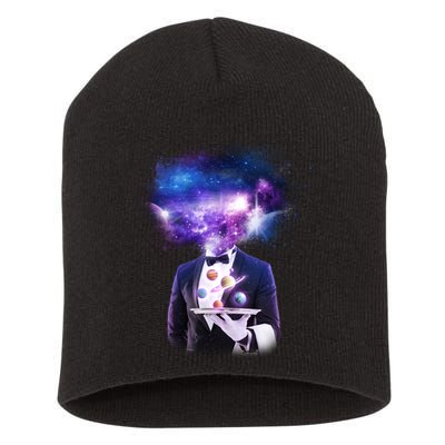 Cool Galaxy Space Head Short Acrylic Beanie