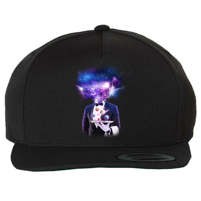 Cool Galaxy Space Head Wool Snapback Cap