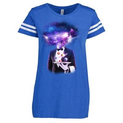 Cool Galaxy Space Head Enza Ladies Jersey Football T-Shirt