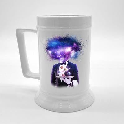 Cool Galaxy Space Head Beer Stein