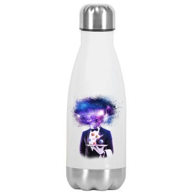 Cool Galaxy Space Head Stainless Steel Insulated Water Bottle