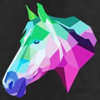 Cool Geometric Horse Cool Comfort Performance Bucket Hat