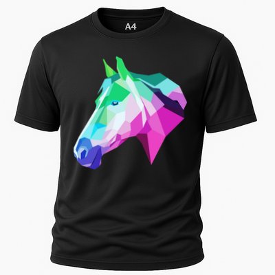 Cool Geometric Horse Performance Shirt