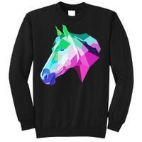 Cool Geometric Horse Sweatshirt