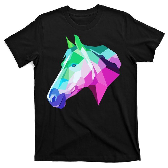 Cool Geometric Horse T-Shirt