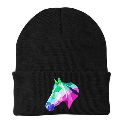 Cool Geometric Horse Beanie