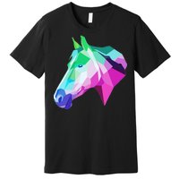 Cool Geometric Horse Premium T-Shirt