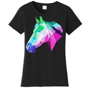 Cool Geometric Horse Women's T-Shirt