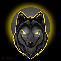 Cool Ghost Wolf Glowing Moon Mug