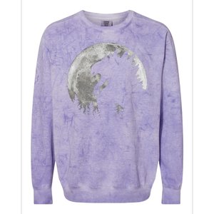 Cool Monster Full Moon Colorblast Crewneck Sweatshirt