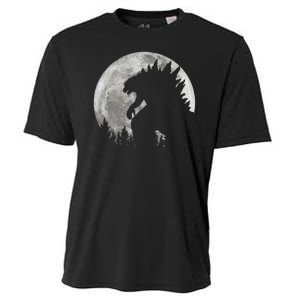 Cool Monster Full Moon Cooling Performance Crew T-Shirt