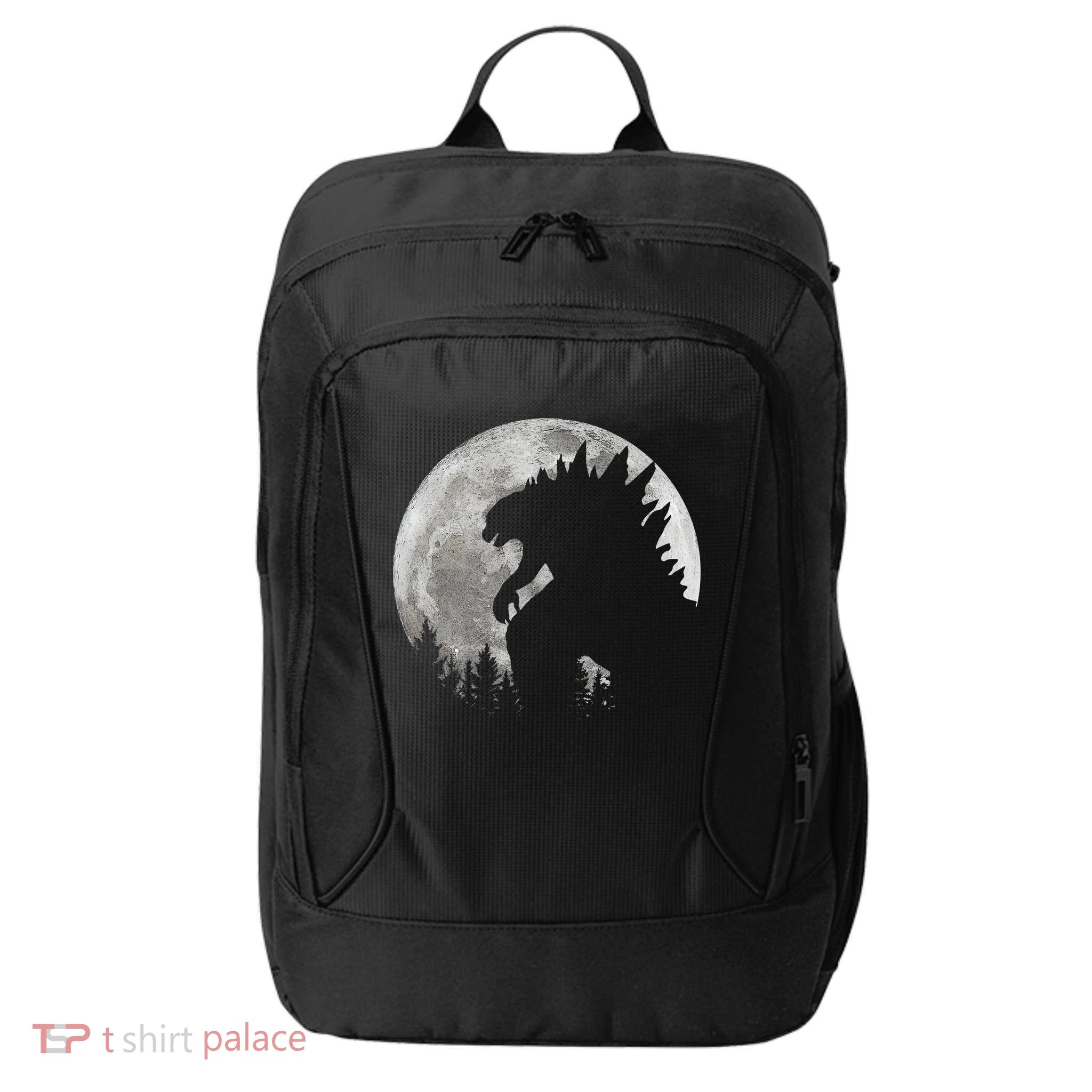 Cool Monster Full Moon City Backpack
