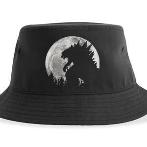 Cool Monster Full Moon Sustainable Bucket Hat