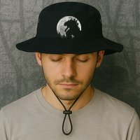 Cool Monster Full Moon Bucket Hat