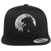 Cool Monster Full Moon Flatbill Hat