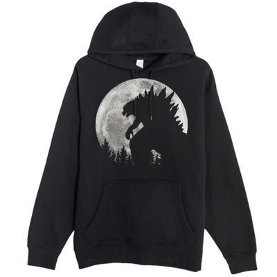 Cool Monster Full Moon Premium Pullover Hoodie