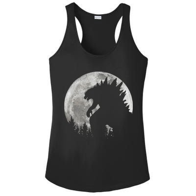 Cool Monster Full Moon Ladies PosiCharge Competitor Racerback Tank