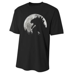 Cool Monster Full Moon Performance Sprint T-Shirt