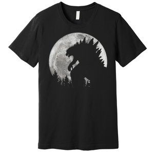 Cool Monster Full Moon Premium T-Shirt