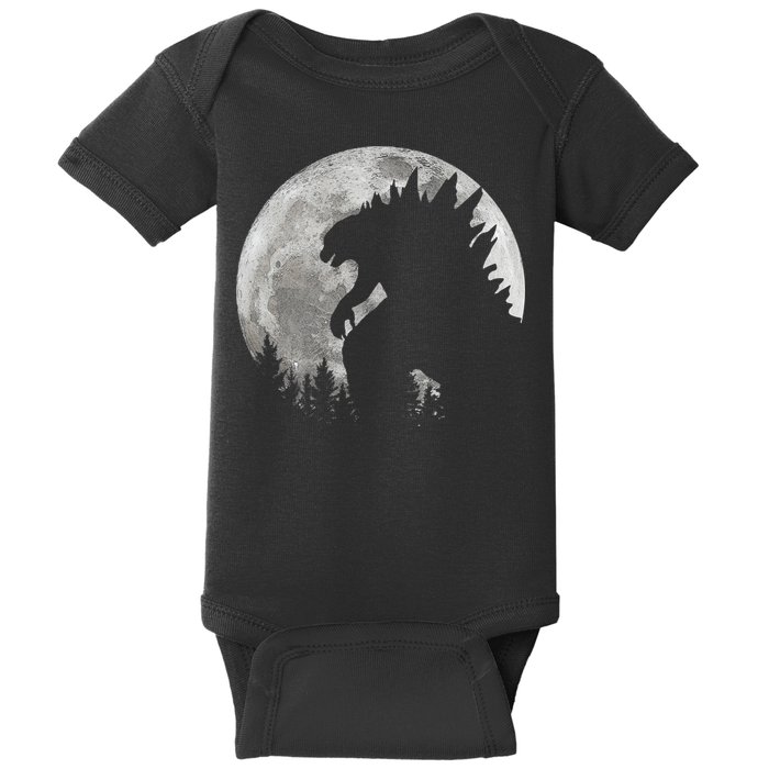 Cool Monster Full Moon Baby Bodysuit