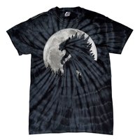 Cool Monster Full Moon Tie-Dye T-Shirt